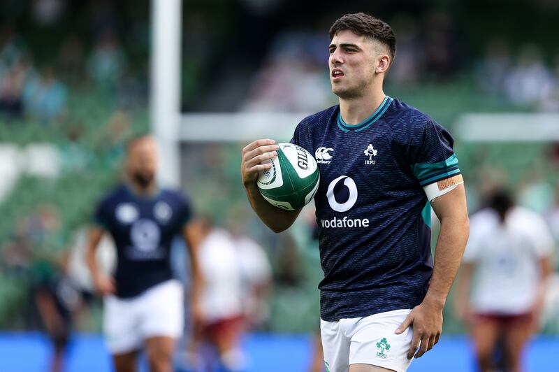 Jimmy O'Brien: the versatile Leinster man needs a strong performance in Bayonne today to ensure his inclusion in a first World Cup, but is in pole position to do so. Photograph: Ben Brady/Inpho 