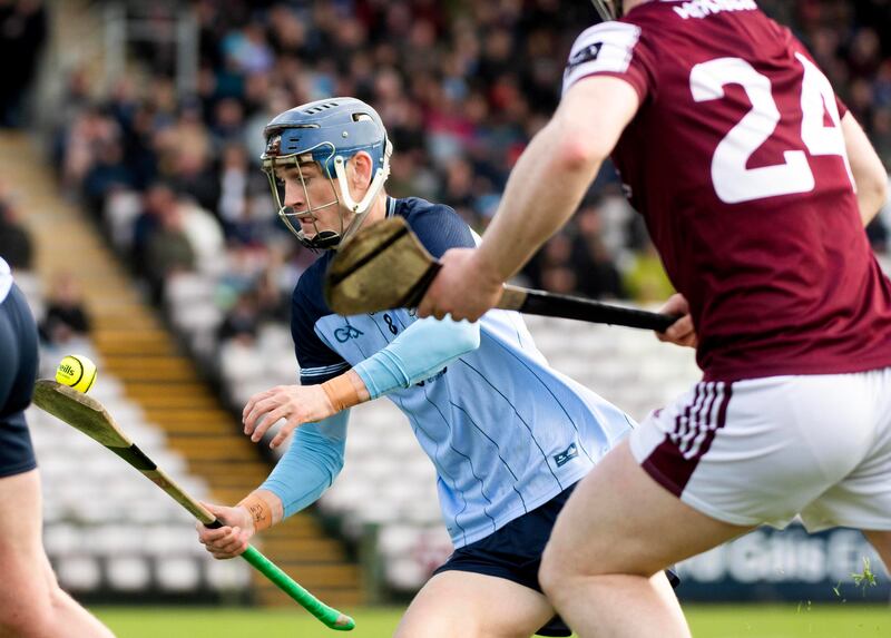 Dublin’s Brian Hayes playing against Galway last week. Photograph: Evan Logan/Inpho