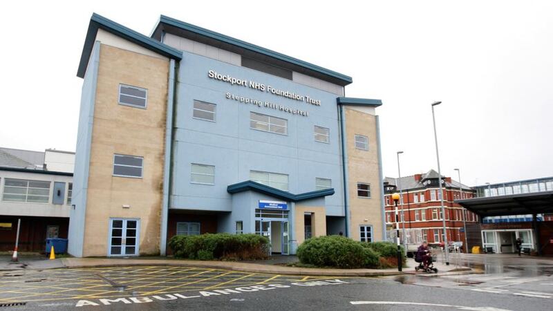 File photograph of Stepping Hill hospital in Stockport where nurse Victorino Chua murdered patients. Photograph: Dave Thompson/PA Wire