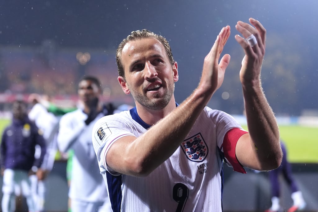 Harry Kane, who hopes he can make himself the leading contender for the Ballon d'Or by helping fire England to World Cup glory. Photograph: Bradley Collyer/PA Wire