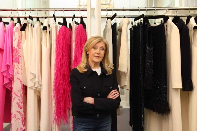 Fashion designer Louise Kennedy at her Merrion Square premises. Photograph: Alan Betson