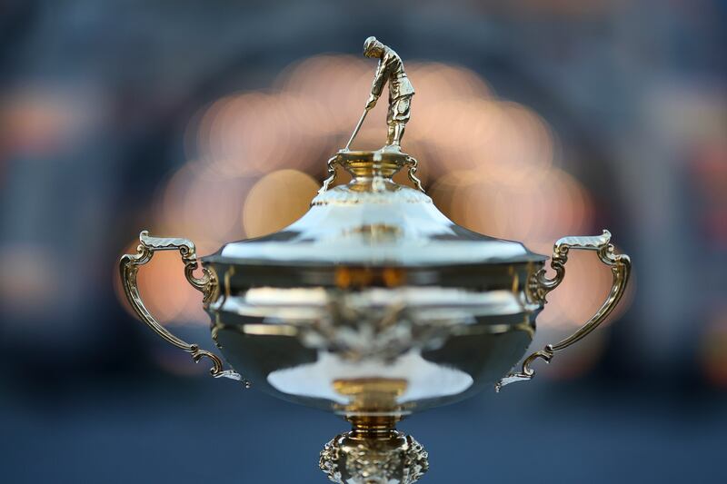 The Ryder Cup trophy. Photograph: Carl Recine/Getty Images