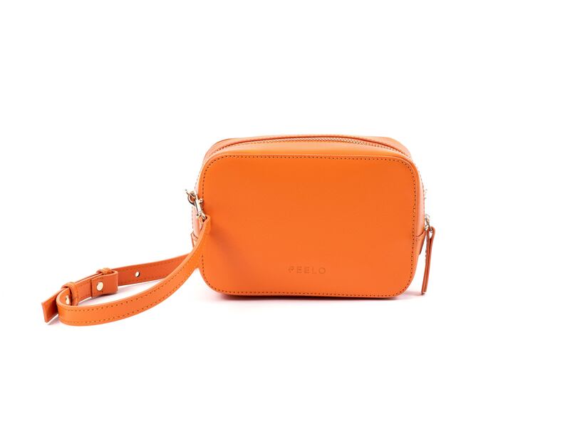 PEELO Saffiano Crossbody Orange €225
