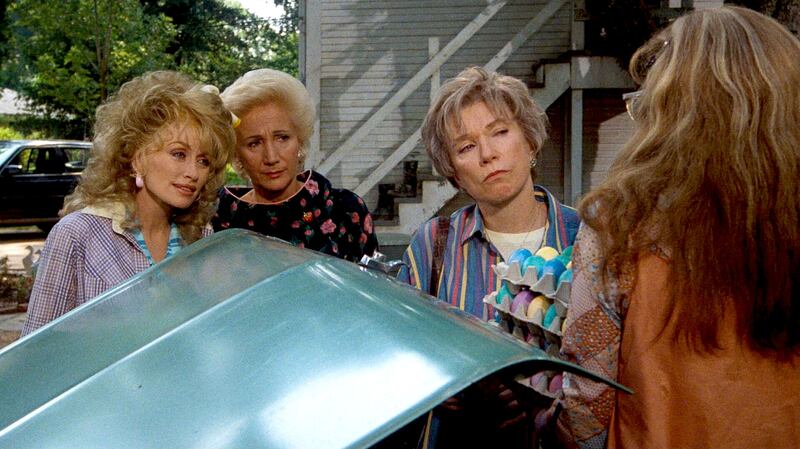 Dolly Parton, Olympia Dukakis, Shirley MacLaine and Daryl Hannah in Steel Magnolias. Photograph: Tri-Star Pictures 