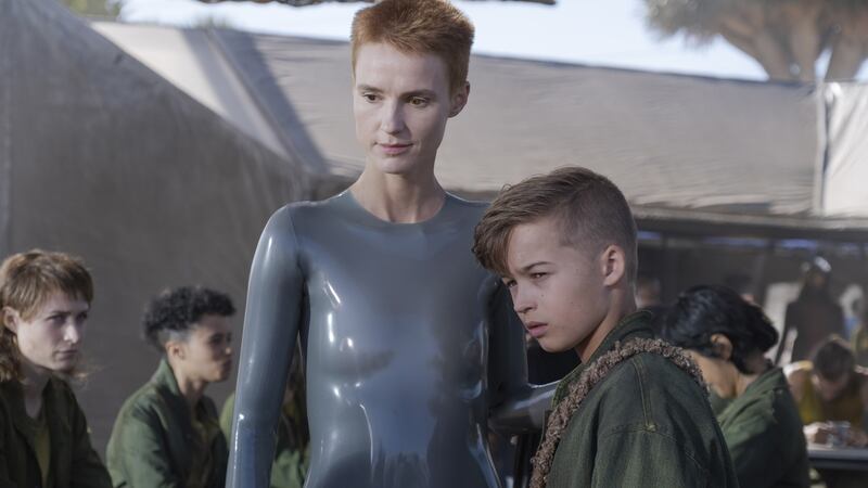 Raised by Wolves: after earth is destroyed two android partners settle on the planet Kepler-22b to start a family with human embryos