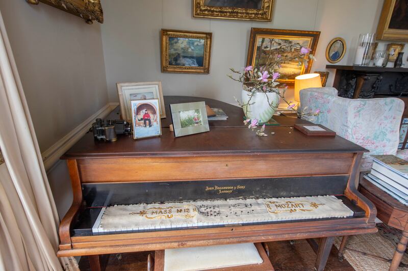 The drawingroom at Drishane House. Photograph: Michael Mac Sweeney/Provision