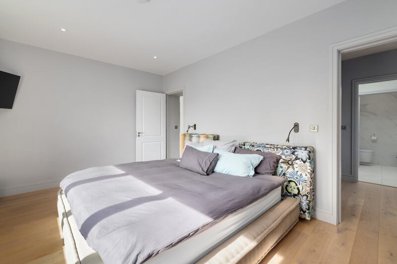 The property has five bedrooms