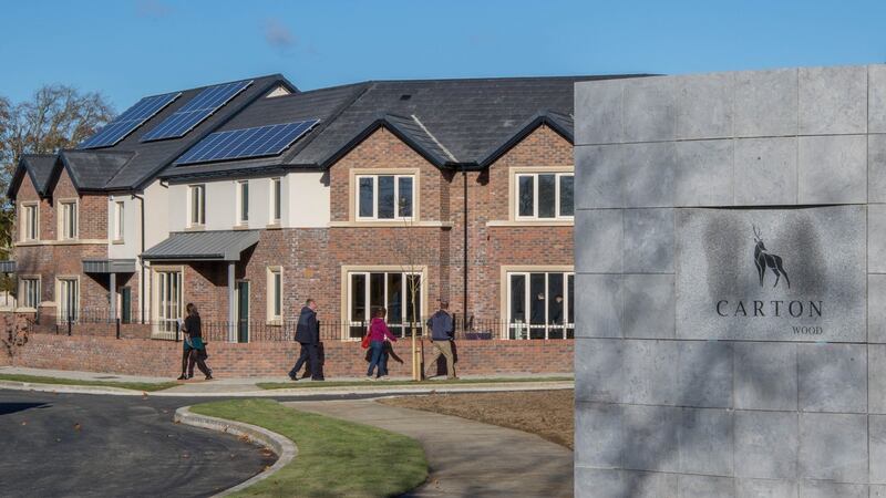 New homes at Carton Wood, one of the four developments that are currently under construction in Maynooth