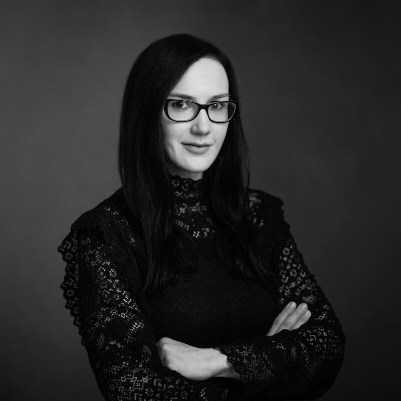 Amy Clarkin: In Who Watches This Place, she has built a world in which friendship can save the day. Photograph: City Headshots