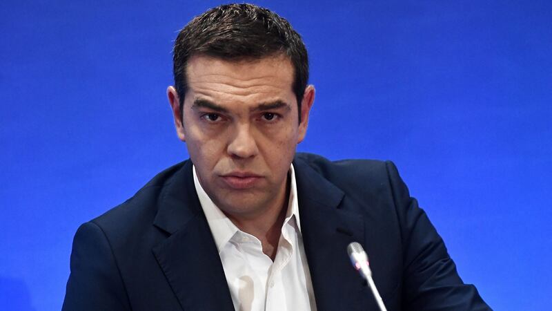 Greek Prime Minister Alexis Tsipras: the first Greek prime minster to meet and beat targets laid down the bailout masters. Photograph:  sakis MitrolidIs/AFP/Getty Images)