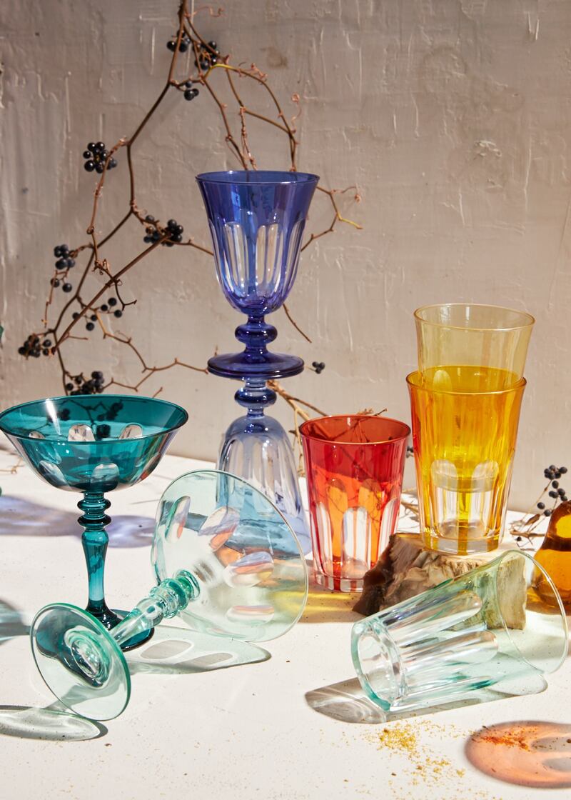 Venetian-style Rialto stemware by Sir Madam