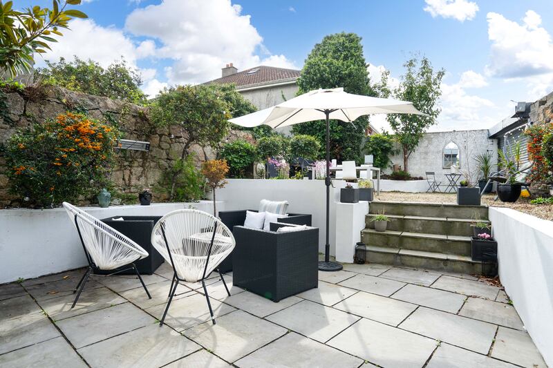 Rear patio