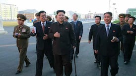 North Korea leader appears in public after five-week absence