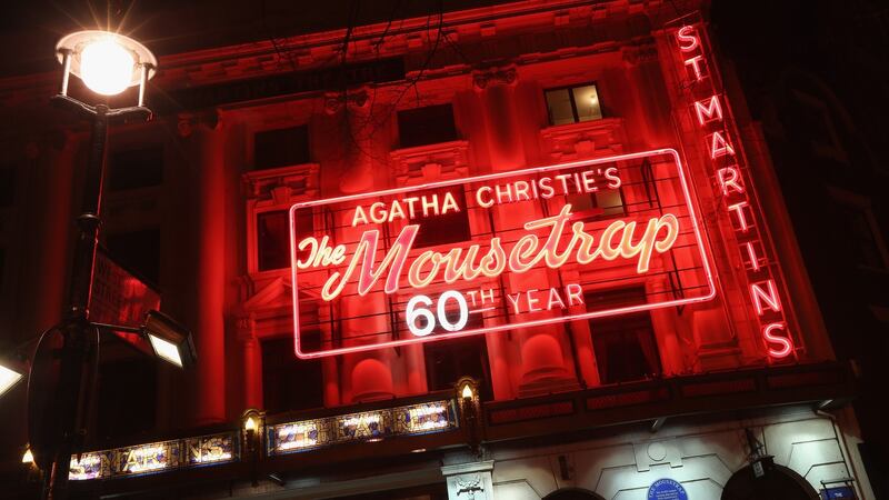 Agatha Christie’s The Mousetrap at St Martin’s Theatre in London’s  West End is the longest-running show in the world. Photograph: Oli Scarff/Getty Images