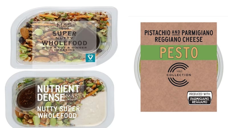 Recall notice issued over three Marks & Spencer ready-to-eat meal products