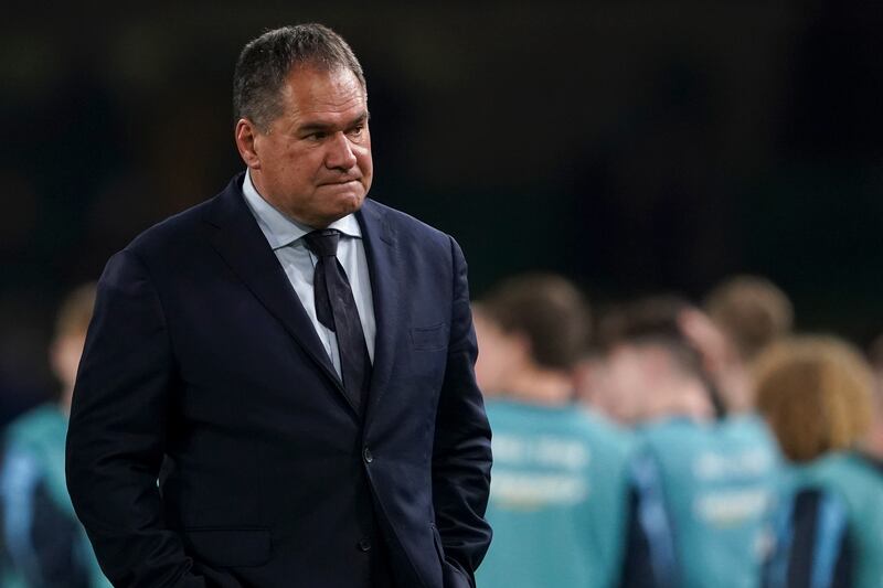 Dave Rennie continued with player reviews right up to the point he was told his services were no longer required. Photograph: Brian Lawless/PA