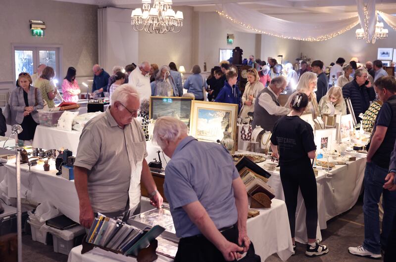 Birr Fine Art and Antiques fair. Photograph: Dara Mac Dónaill