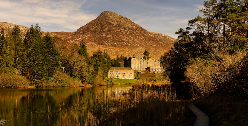 Ballynahinch Castle, Co Galway. Photograph: Barry Murphy