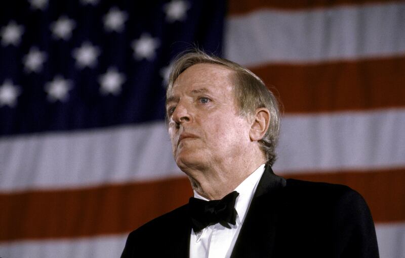 Buckley defended Nixon during the Watergate Scandal, despite knowing early on about the complicity of top Nixon officials. Photograph: Dirck Halstead/Getty Images
