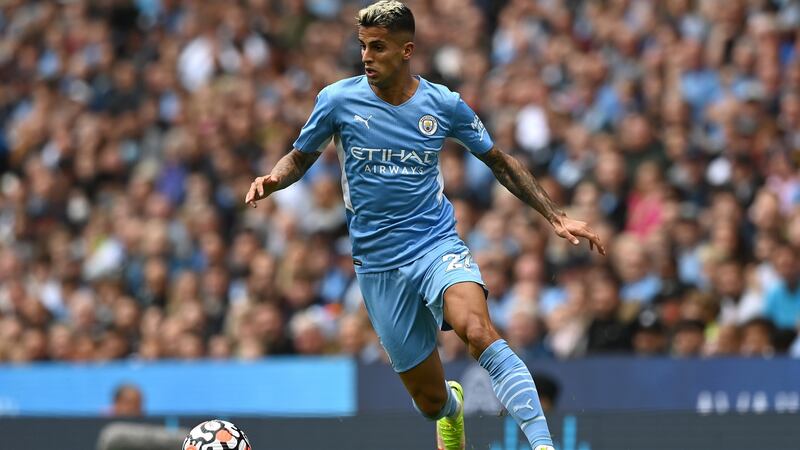 João Cancelo played a key role last season for Manchester City but didn’t start the Champions League final against Chelsea. Photograph:  Shaun Botterill/Getty Images