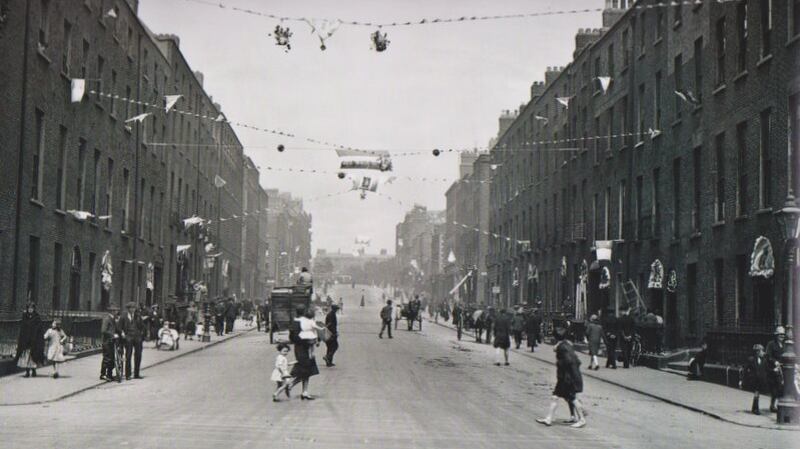 Gardiner Street in Dublin in 1929