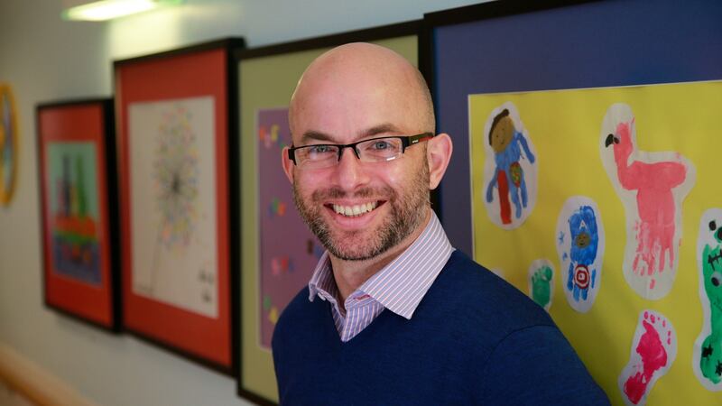 Bevan Ritchie of LauraLynn Children’s Hospice: “When a child is at the end of life here in the hospice, life goes on for the other families.” Photograph Nick Bradshaw