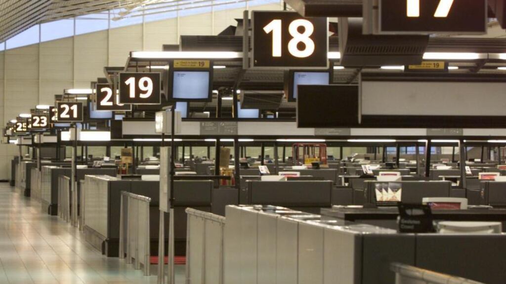 Microsense Solutions’ wireless perimeter fence, which in effect creates an invisible security cloak around any environment,  is being tested in several airports. Photograph: AP Photo/Peter Dejong