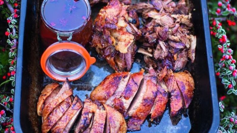 Jamie Oliver’s Christmas spiced roast goose