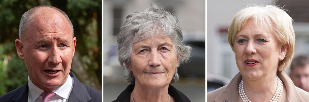 Presidential election: Jim Gavin and Heather Humphreys do not speak fluent Irish. Photograph: PA