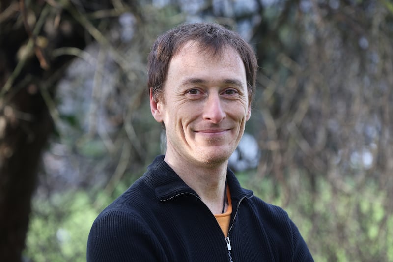 Corrado Grappiolo jumped at the opportunity to live in Ireland again, and the family moved to Dublin in 2021. Photograph: Bryan O’Brien/The Irish Times 
