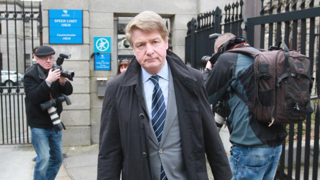 Brian O’Donnell represented himself and his wife during the application Photograph: Courts Collins