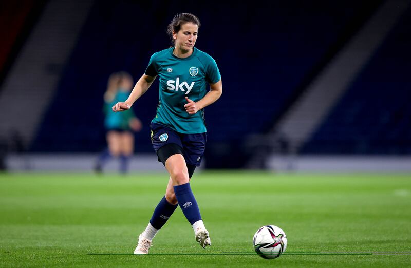Ireland defender Niamh Fahey. Photograph: Ryan Byrne/Inpho