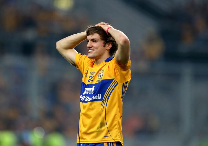 Shane O'Donnell after the 2013 All-Ireland final win over Cork. Photograph: Ryan Byrne/Inpho
