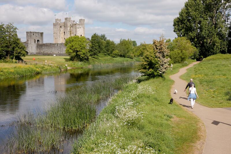 The bank of the Boyne River in Trim, Co Meath. Photograph: Alan Betson