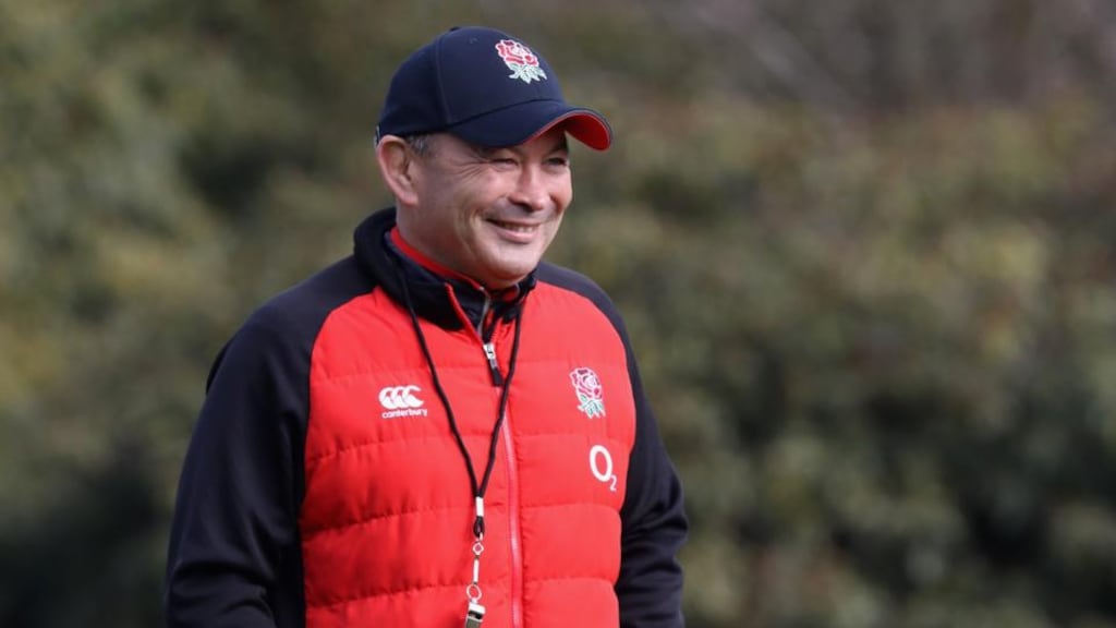 Eddie Jones conducts notoriously gruelling training sessions. Photograph: David Rogers/Getty