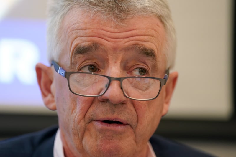 Ryanair chief executive Michael O’Leary was reprimanded by the NTSB for comments made on the investigation. Photograph: Brian Lawless/PA