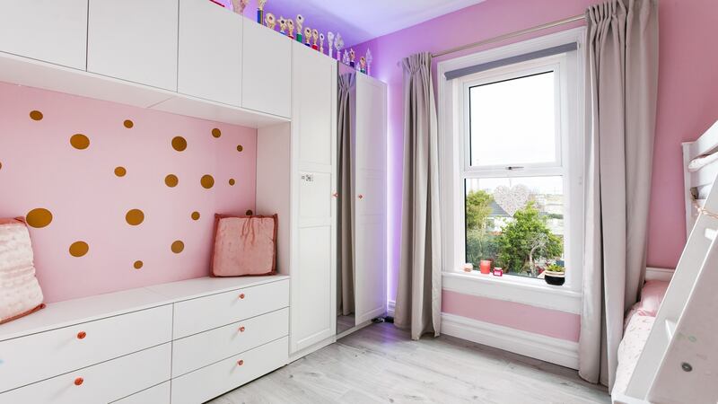 One of the children’s bedrooms.