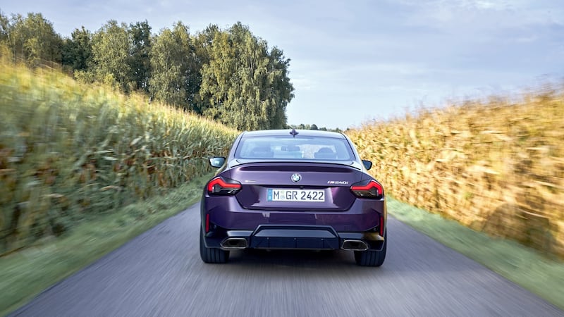 The 2 Series Coupe is  not smooth and does not glide like the larger 4 Series Coupe. Instead, it’s like a four-wheeled Jack Russell terrier – all attitude and feisty aggression