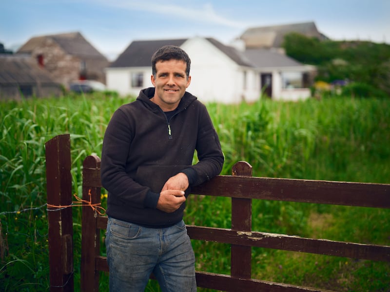Tom, a sheep farmer in Carrickfinn, Co Donegal