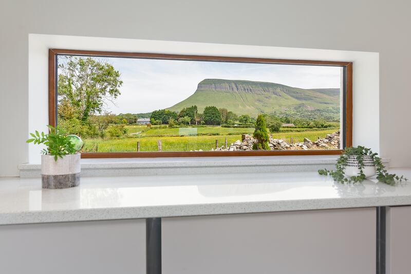Picture window in the kitchen