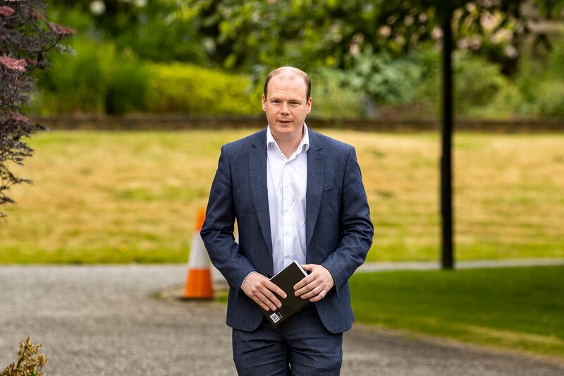 The DUP has insisted Gordon Lyons was 'fully entitled' to publish the social media post it said was 'appropriate, factual, and aimed at the de-escalation of a difficult situation'. File photograph: Liam McBurney/PA Wire