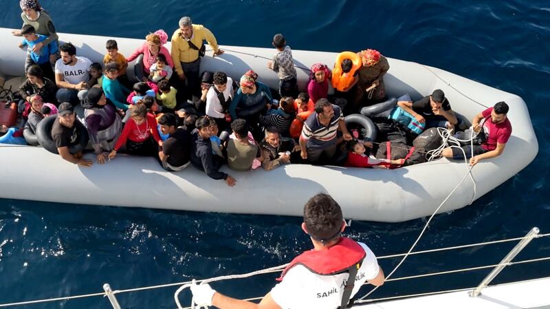 The Ungrateful Refugee explores what it means to be forced to flee from home and out into a world that may be very far from welcoming. Photograph:  Turkish Coast Guard Command / Handout/ Getty Images