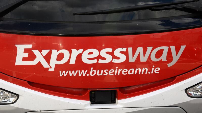 NBRU: ‘Bus Éireann’s Expressway remained practically the only so-called commercial service which continued to operate amid the Covid-19 crisis.’ File photograph: The Irish Times