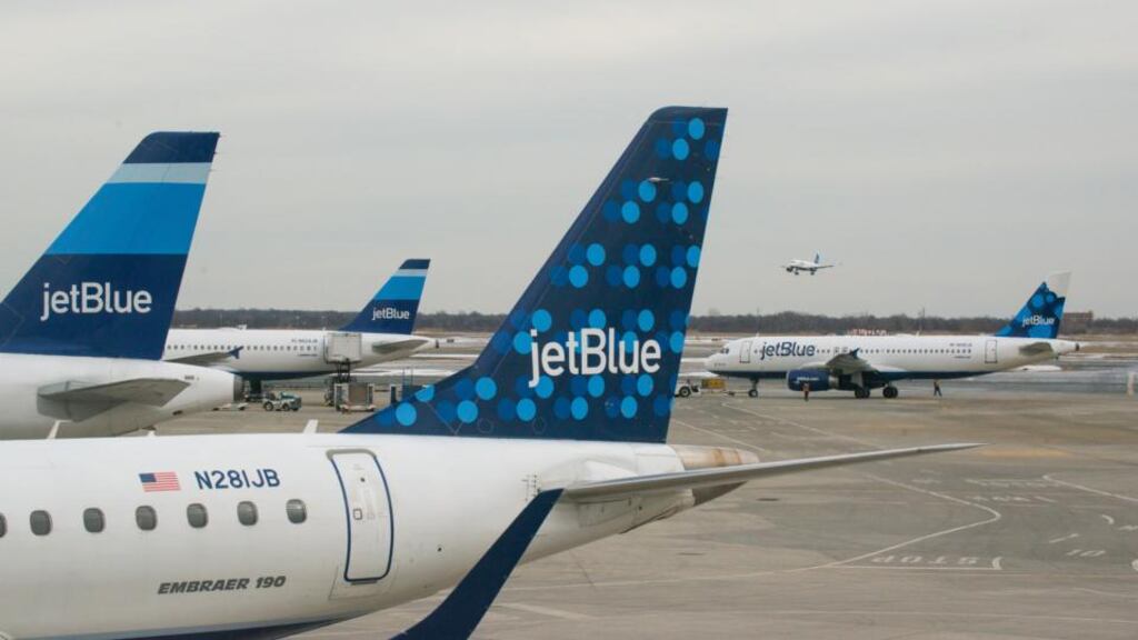 The Amazon service will be available on a majority of JetBlue’s aircraft this year via the airline’s free wifi.