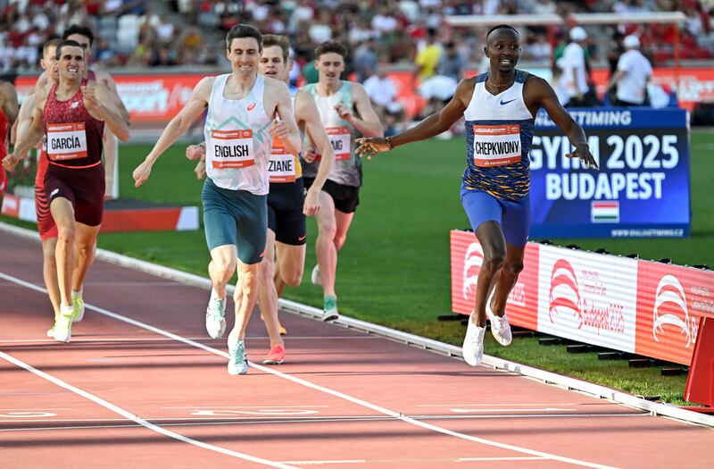 Mark English is in the form of his life. Photograph: Attila Kisbenedek/Getty Images