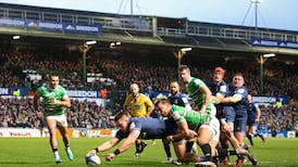 Leinster outmuscle Leicester as bonus-point win sets up home run