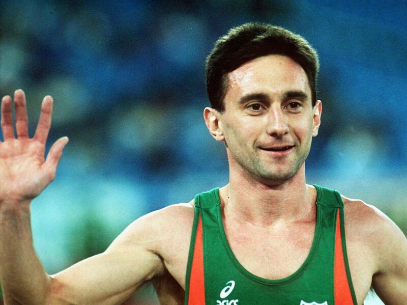 Marcus O'Sullivan, 1993 men's 1,500m World Indoor Championships. Photograph: Tom Honan/Inpho
