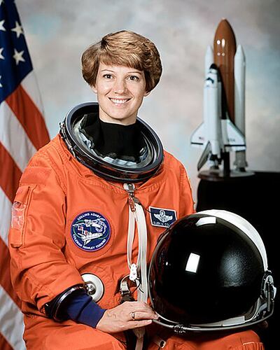 Commander Eileen Collins, astronaut. 