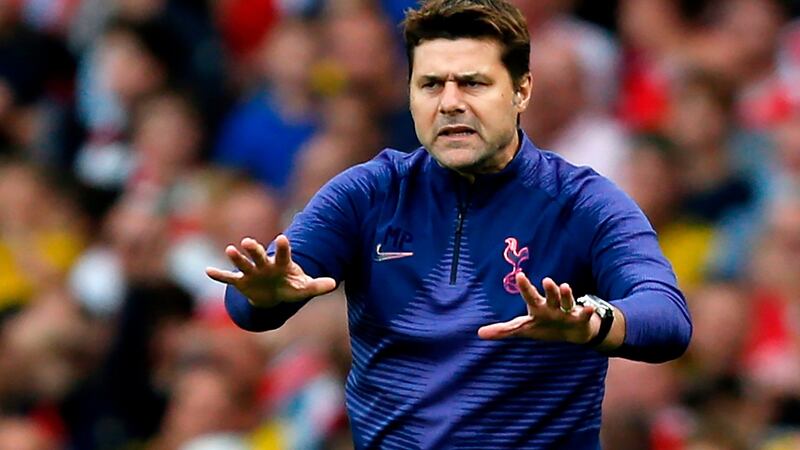 Tottenham head coach Mauricio Pochettino. Photograph: Ian Kington/AFP/Getty