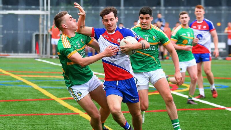 Armagh’s Jamie Clarke in action for New York last year. Photograph: Andy Marlin/Inpho